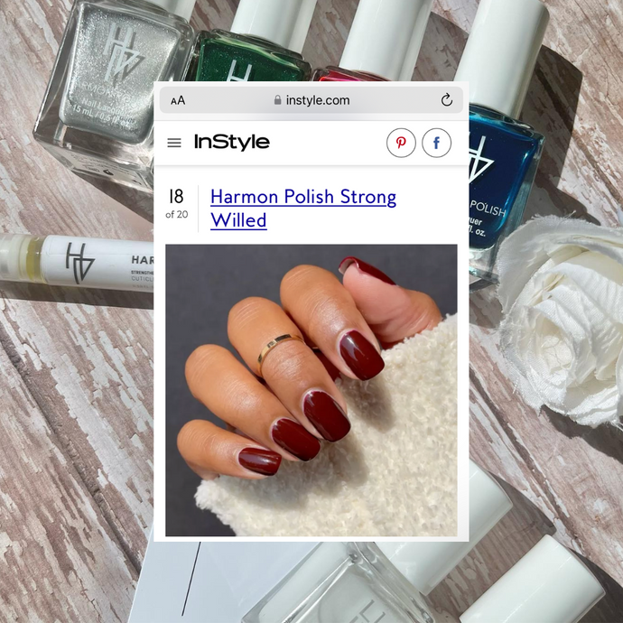 Harmon Polish's 'Strong Willed': A Standout in InStyle's 20 Fabulous Nail Colors for February