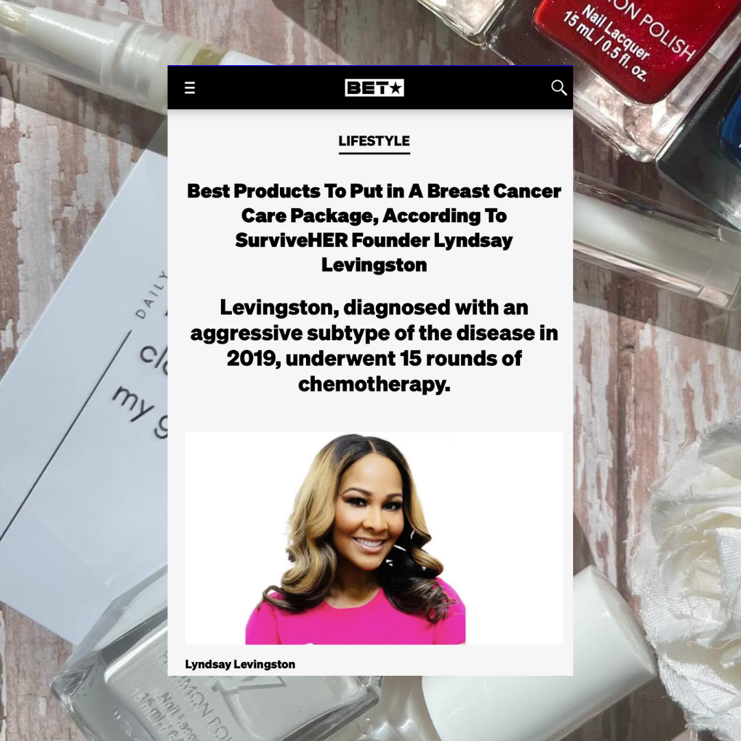 Harmon Polish Shines in Lyndsay Levingston 's Top Picks for Breast Cancer Warrior Self-Care