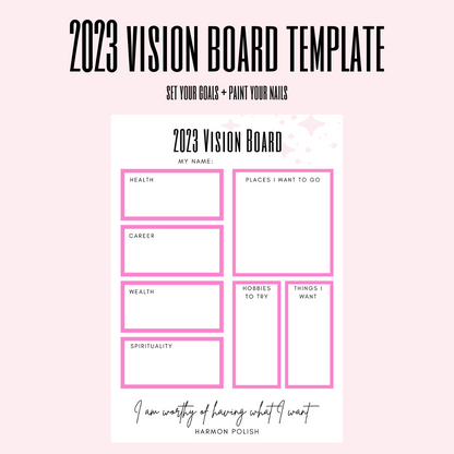 2023 Vision Board