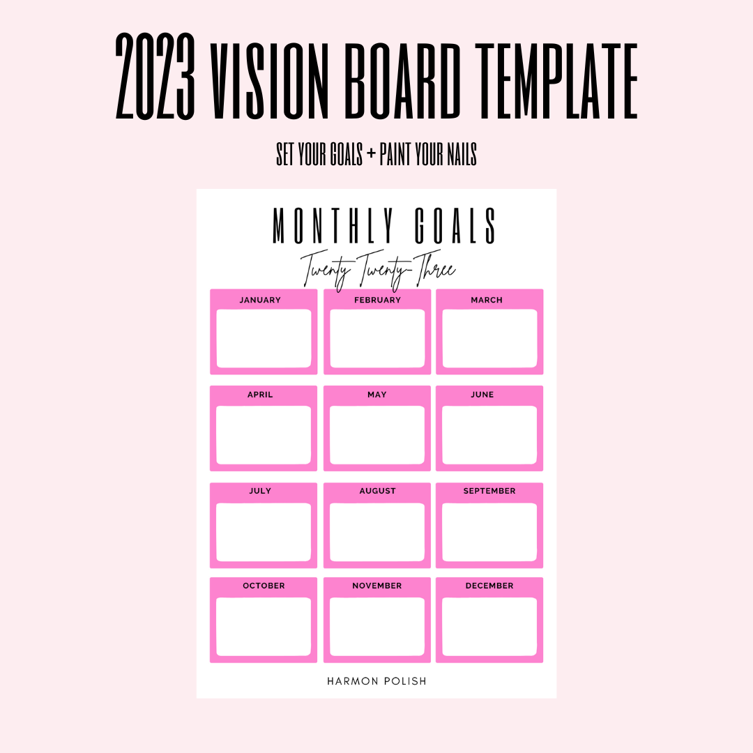 2023 Vision Board